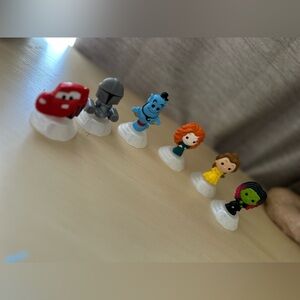 LOT of 6 100 Years Of Magic Disney McDonald's Happy Meal Toys